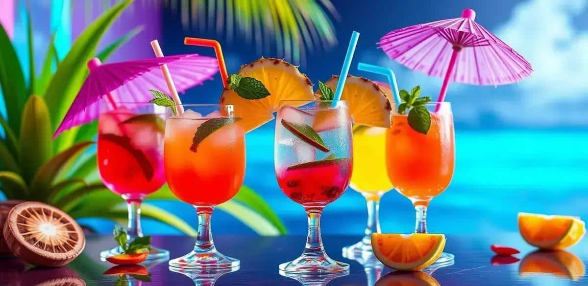 Suggestions de présentation du Punch au rhum