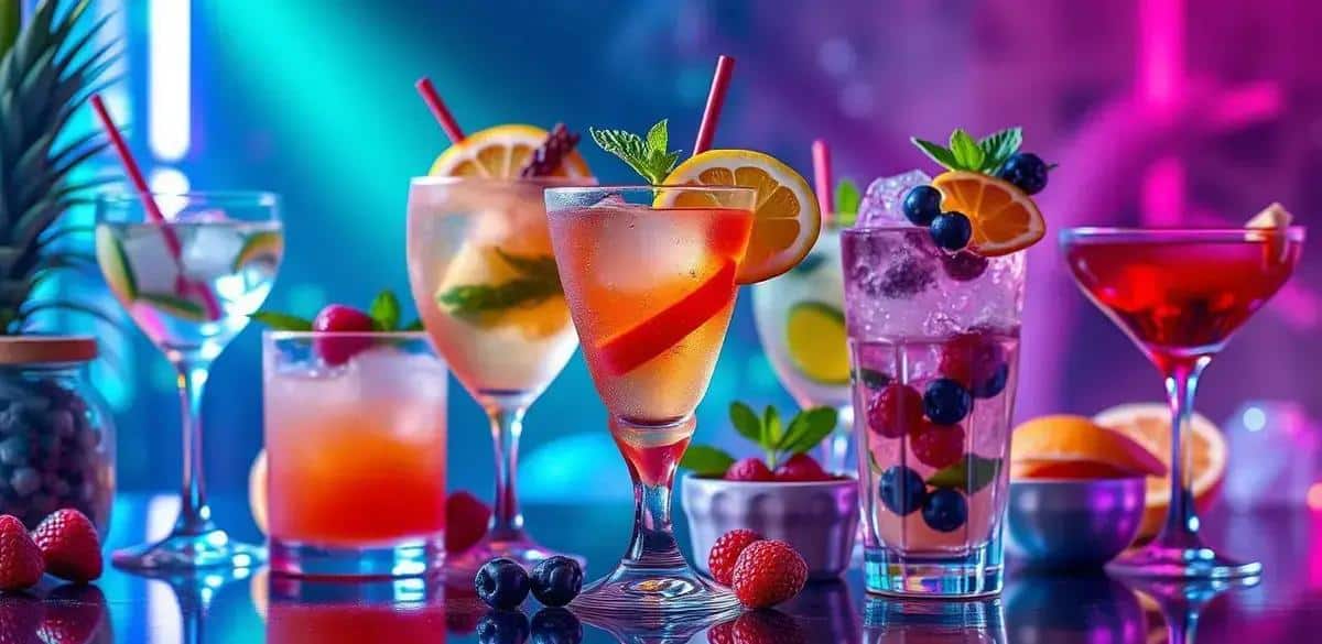 Variantes créatives du cocktail