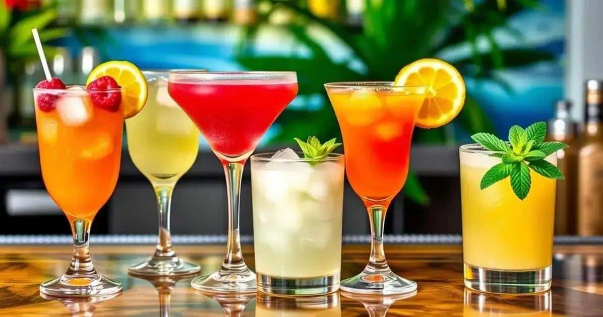Variantes du Daiquiri à la mandarine