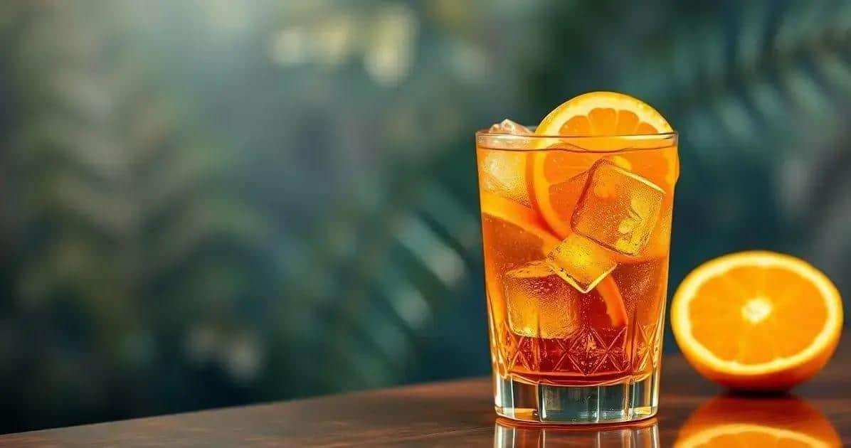 Whisky avec soda à l'orange : Une variation rafraîchissante d'une boisson classique