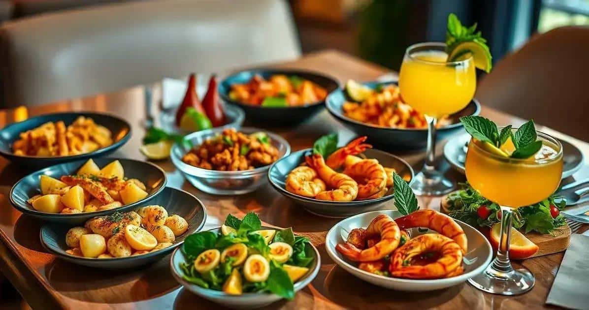 Accord mets et cocktails avec le daiquiri au jus de fruit de la passion et menthe