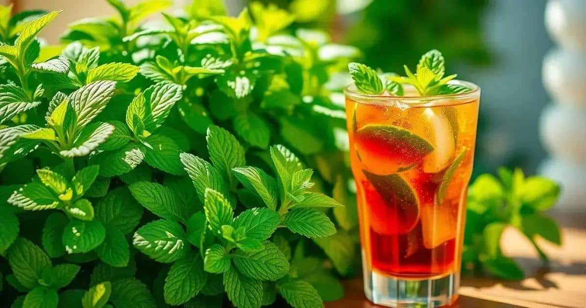 Bienfaits de la menthe dans les boissons