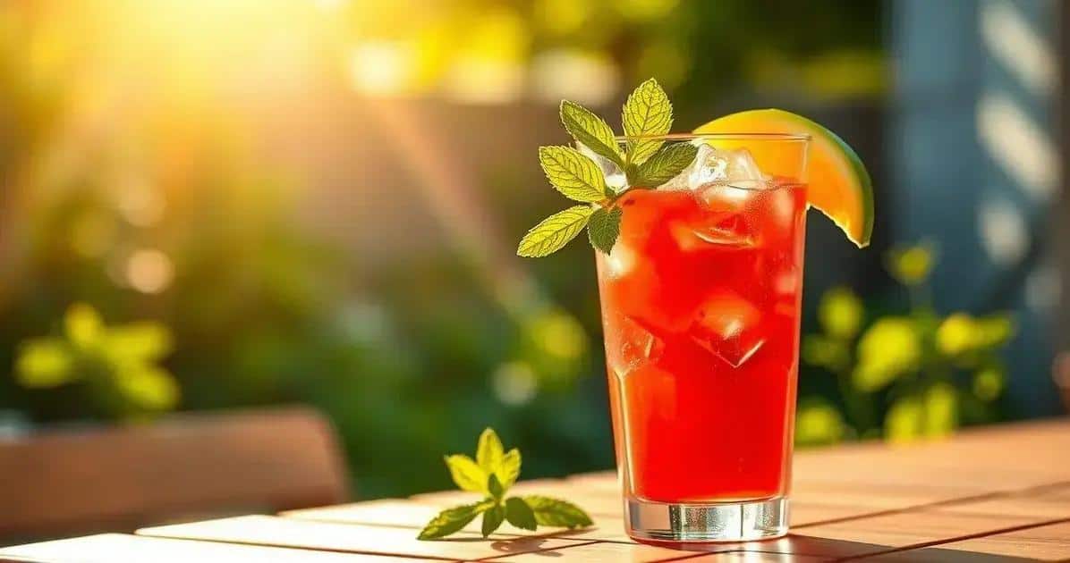 Boisson pastèque et fraise : Super savoureuse !