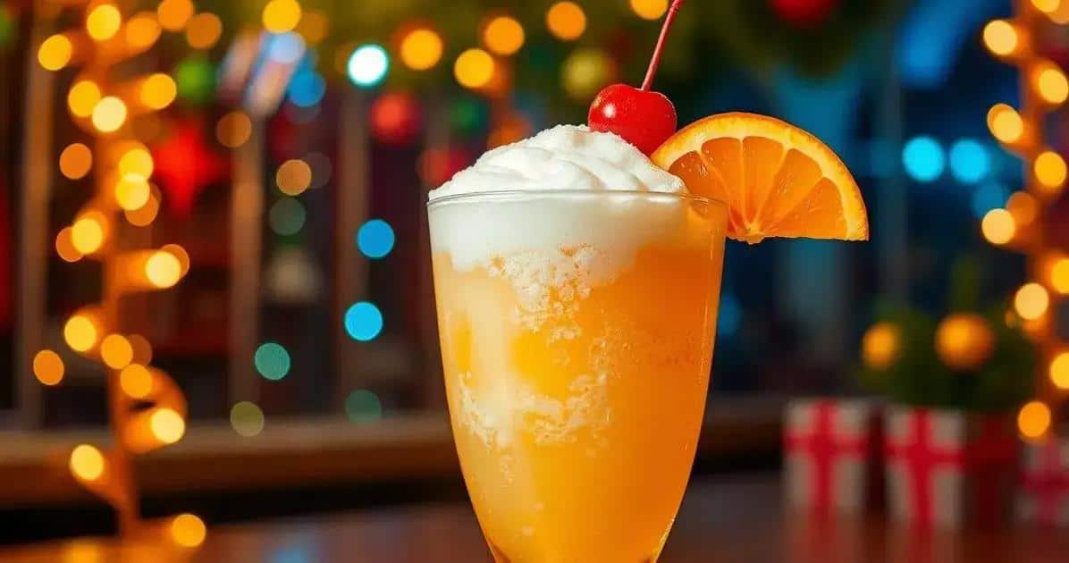 Boisson Snowball : Le cocktail qui apporte l'esprit de Noël !