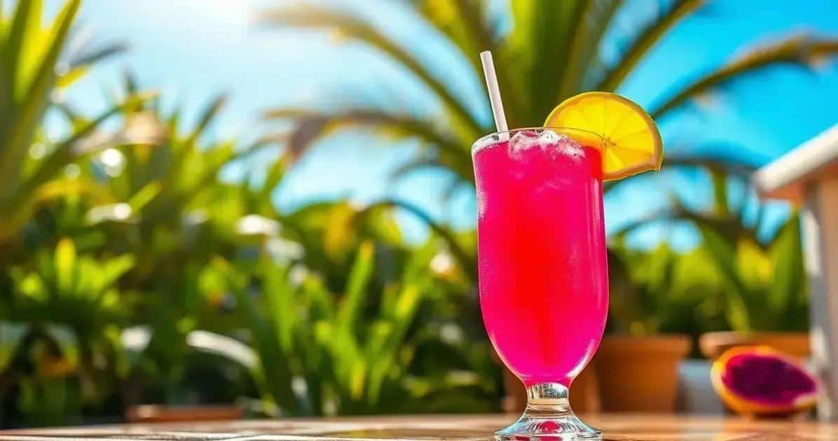 Caïpirinha à la pitaya : Le fruit du dragon – Une boisson 100 % exotique !