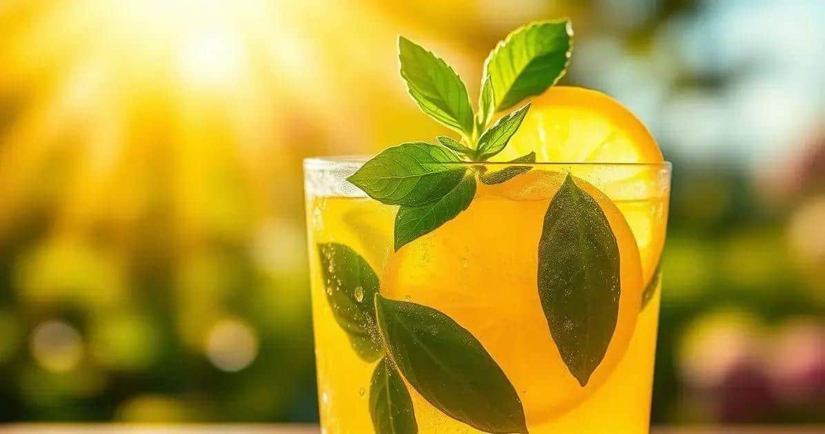 Caïpiríssima au citron sicilien et basilic : Une touche rafraîchissante incontournable