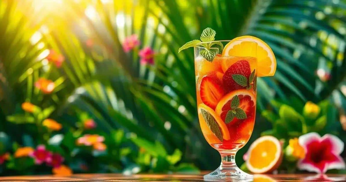 Cocktail de fruits sans alcool : Recette crémeuse et ultra savoureuse !