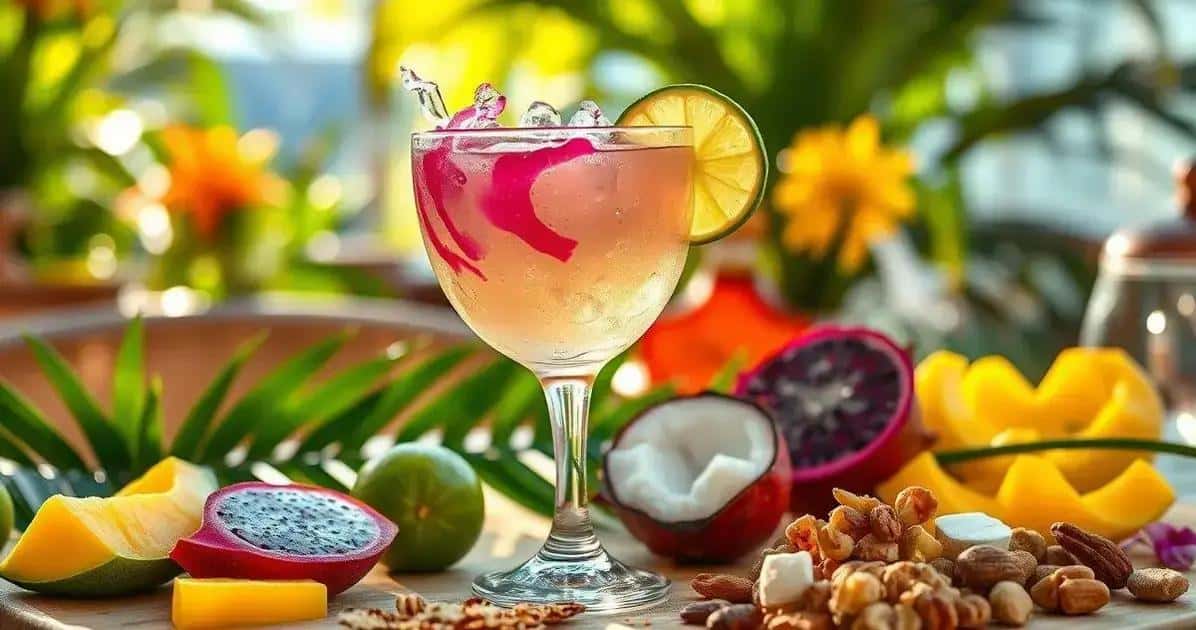 Comment servir la Caïpirinha à la pitaya
