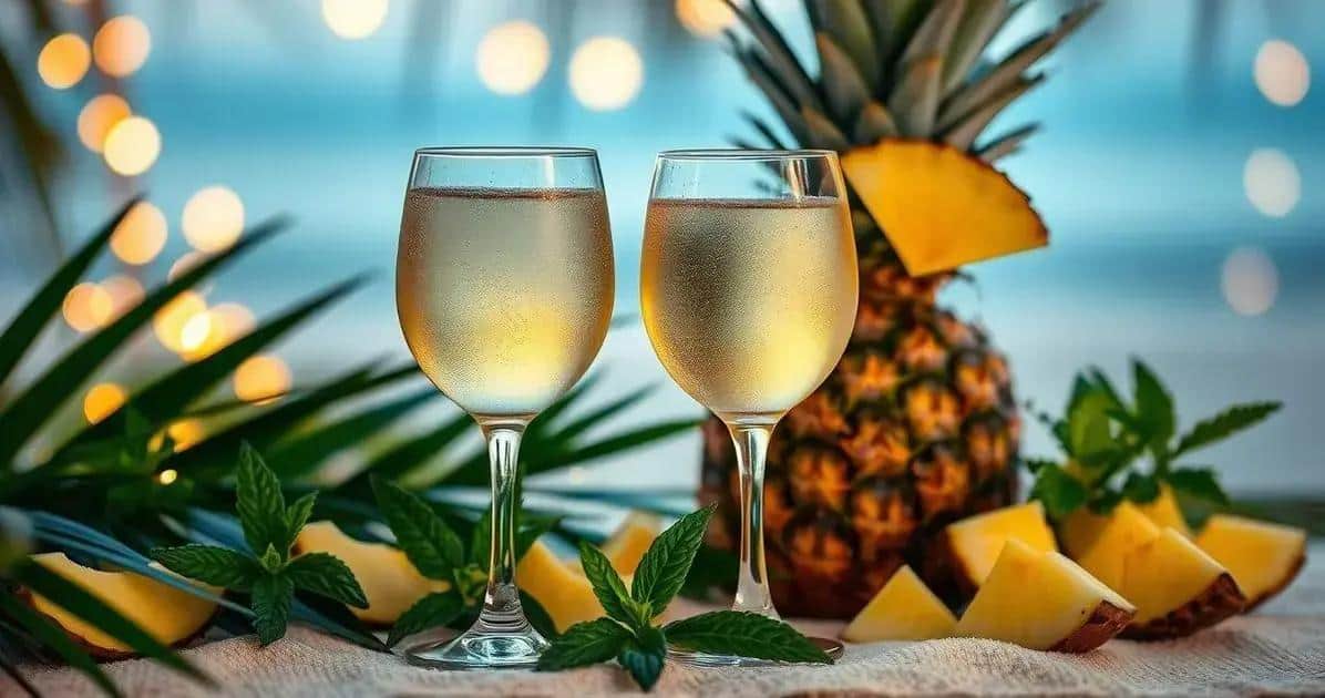 Conseils pour savourer votre vin blanc avec liqueur de coco