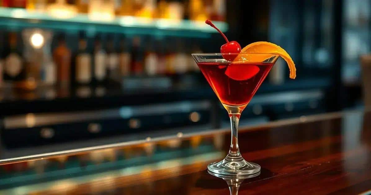 Conseils pour servir la boisson Manhattan