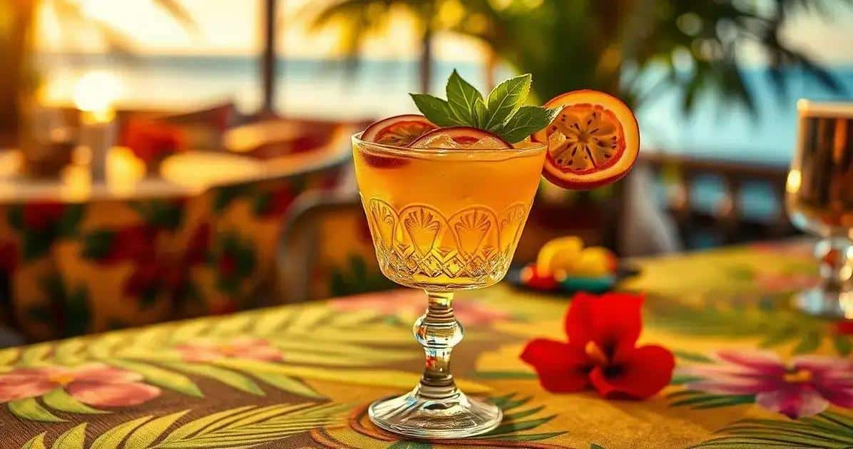 Conseils pour servir le Pisco Tropical