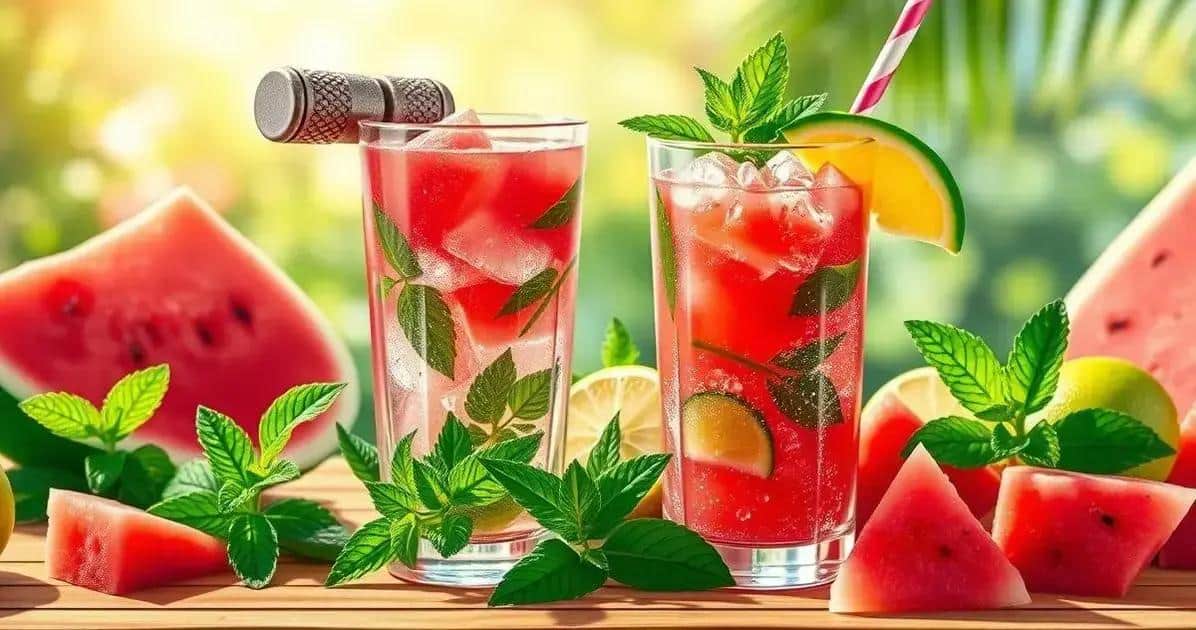 Conseils pour un Mojito à la pastèque parfait