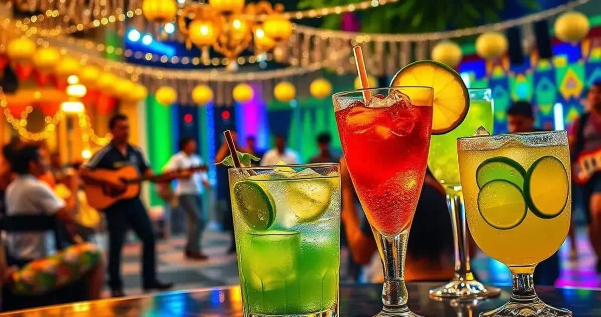 Curiosités sur la cachaça avec citron vert et mélasse