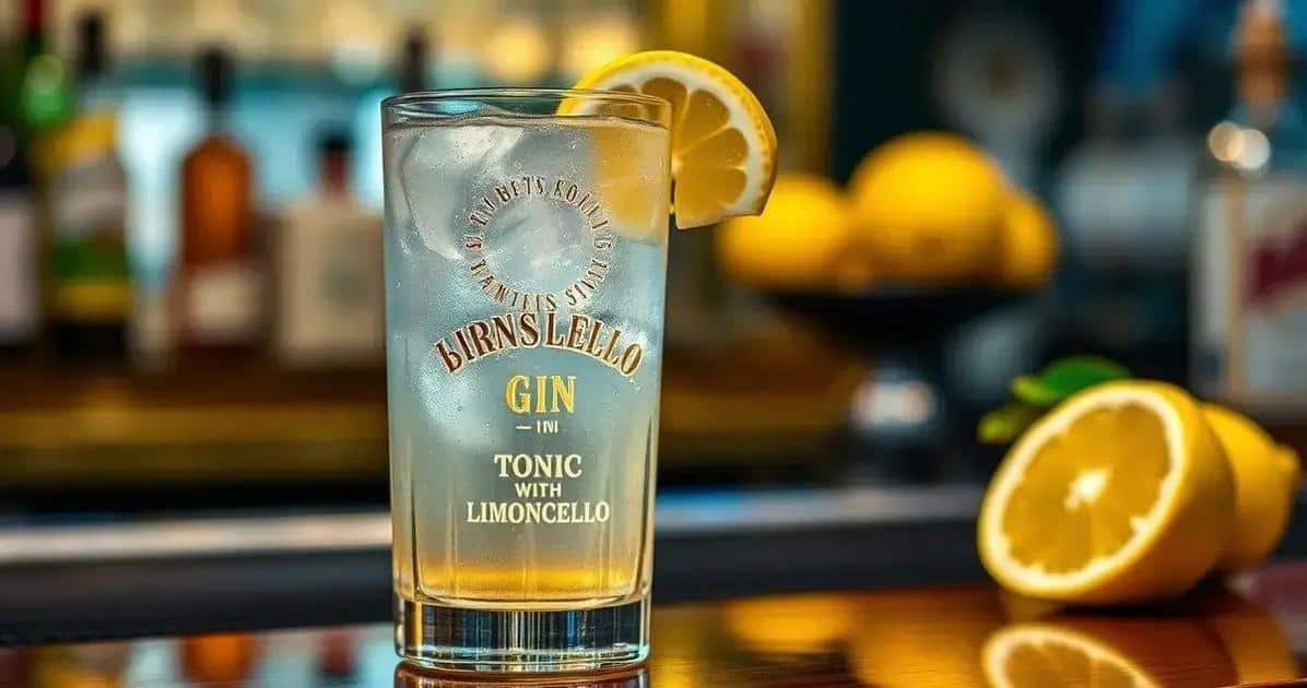 Curiosités sur le Gin Tonic à la Liqueur de Limoncello