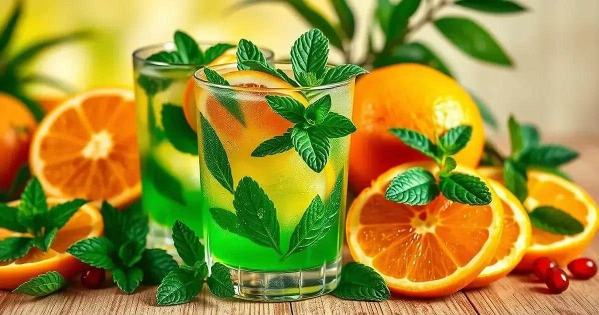 Curiosités sur le Mojito au soda de mandarine et menthe