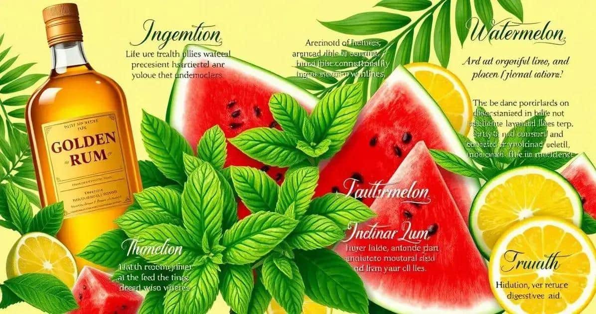 Curiosités sur les ingrédients du rhum tropical