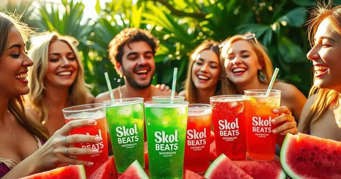 Dégustation de Skol Beats Édition Été à la Pastèque
