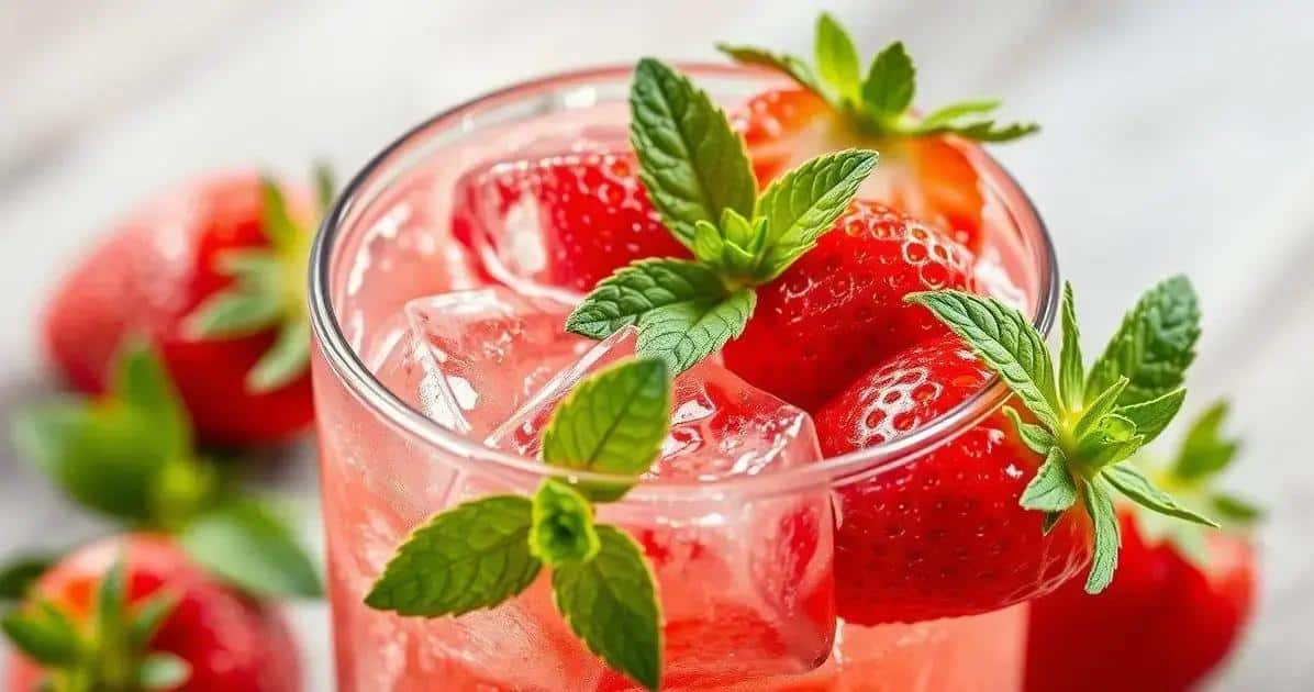 Frozen à la fraise : Aussi savoureux que ce cocktail, juste deux portions !