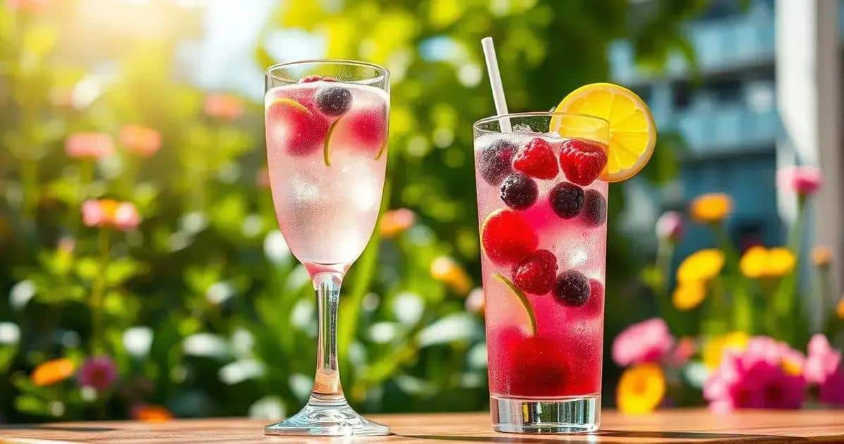 Gin tonic à la liqueur d'açaí : L'énergie savoureuse de l'açaí !