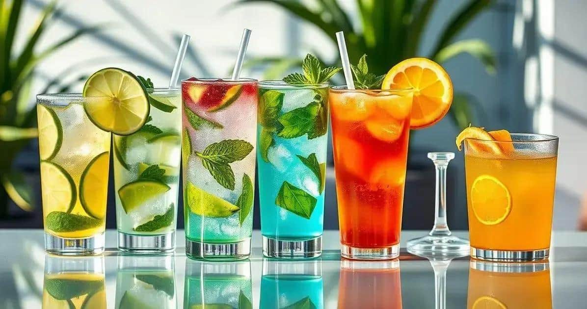 Idées de Boissons Low-Carb