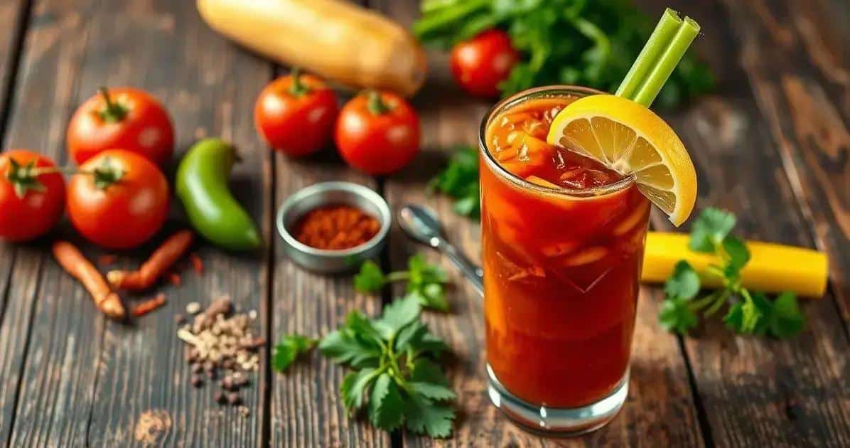 Ingrédients de la boisson Bloody Mary