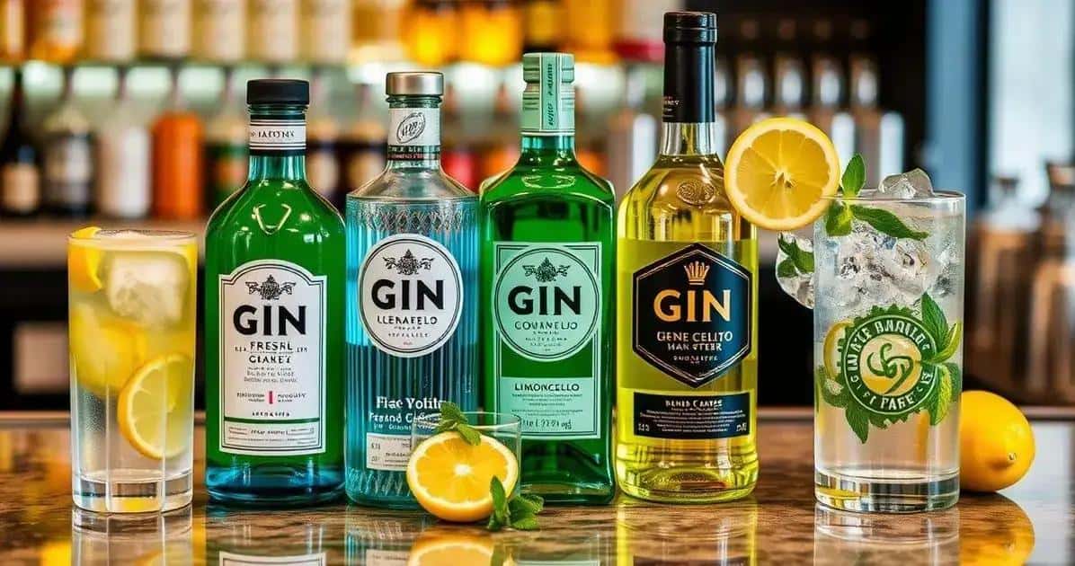 Ingrédients de la recette de Gin Tonic à la Liqueur de Limoncello