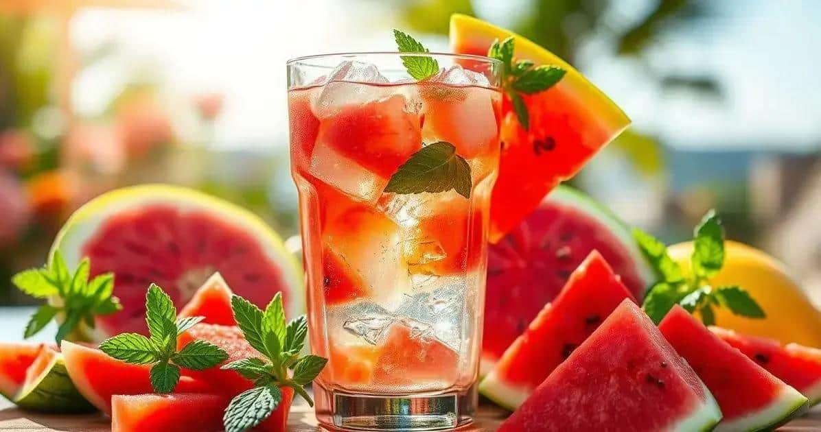 Les bienfaits de la pastèque dans les boissons