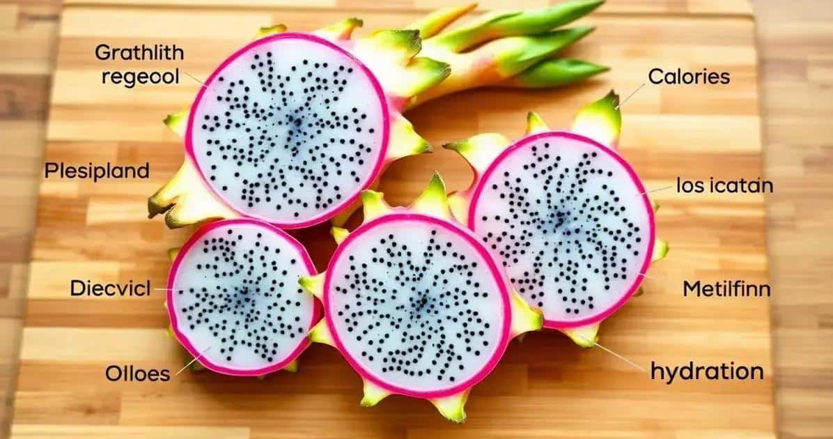 Les bienfaits de la pitaya blanche