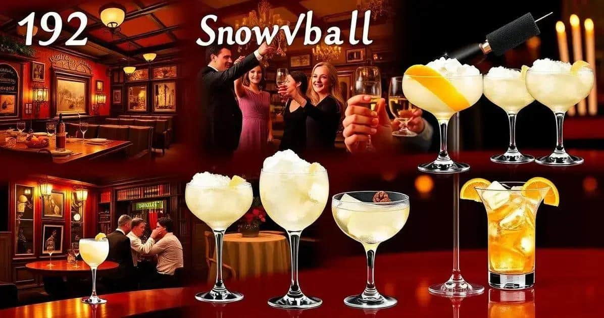L’histoire de la boisson snowball