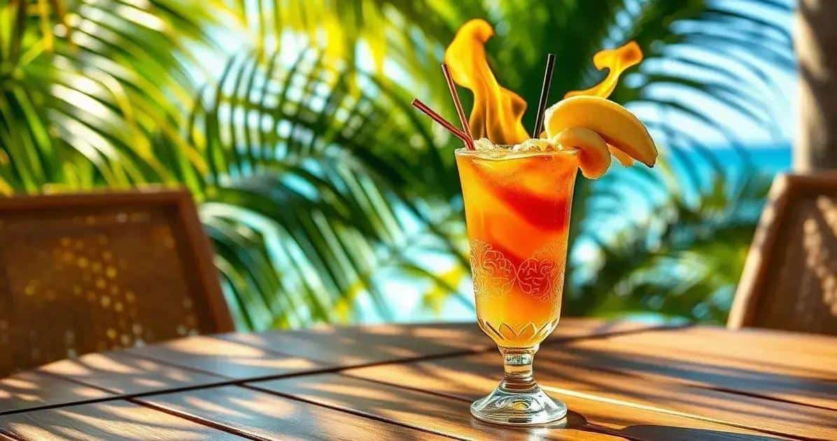 Liqueur de banane flambée au tequila : Une aventure cocktail exquise