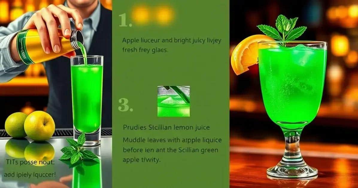 Méthode de préparation de la boisson verte