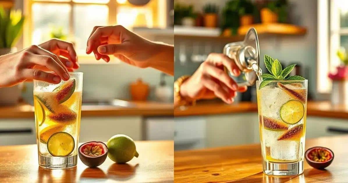 Méthode de préparation de la caipiroska