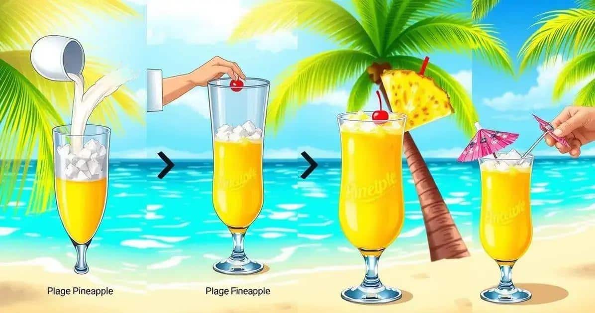 Méthode de préparation de la Piña Colada