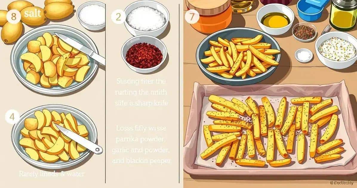 Méthode de préparation des frites