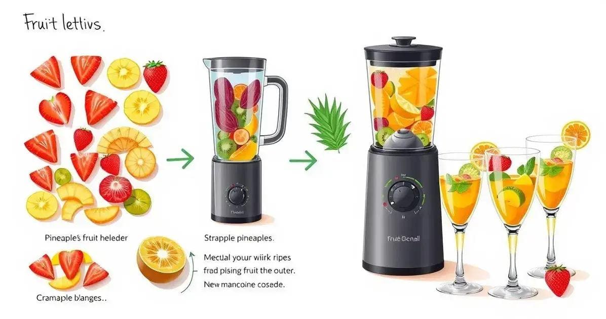 Méthode de Préparation du Cocktail de Fruits