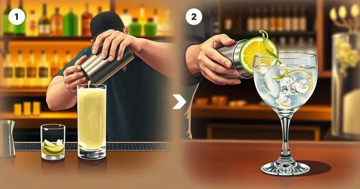 Méthode de préparation du gimlet au rhum
