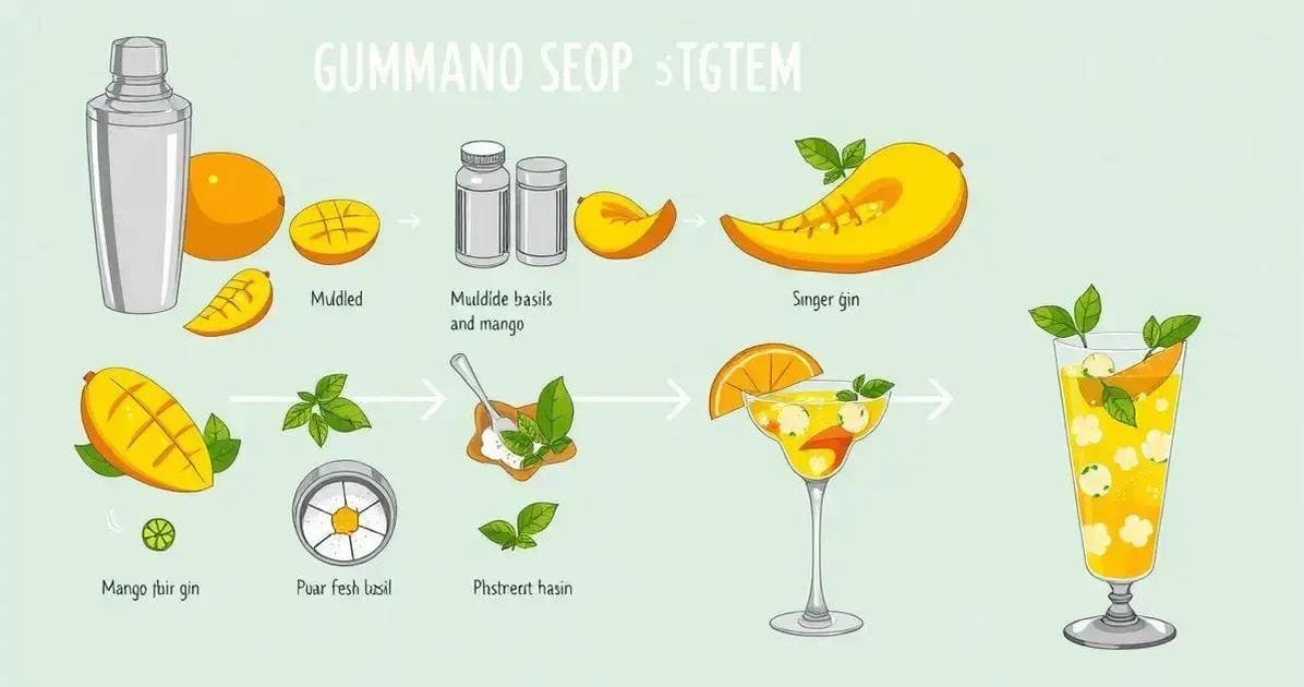 Méthode de préparation du gin au jus de mangue
