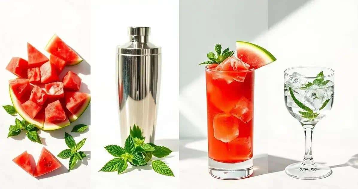 Méthode de préparation du Pisco avec Jus de Pastèque