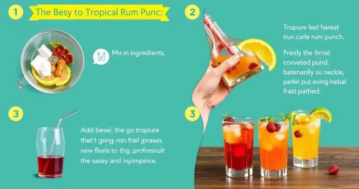 Méthode de Préparation du Punch au Rhum