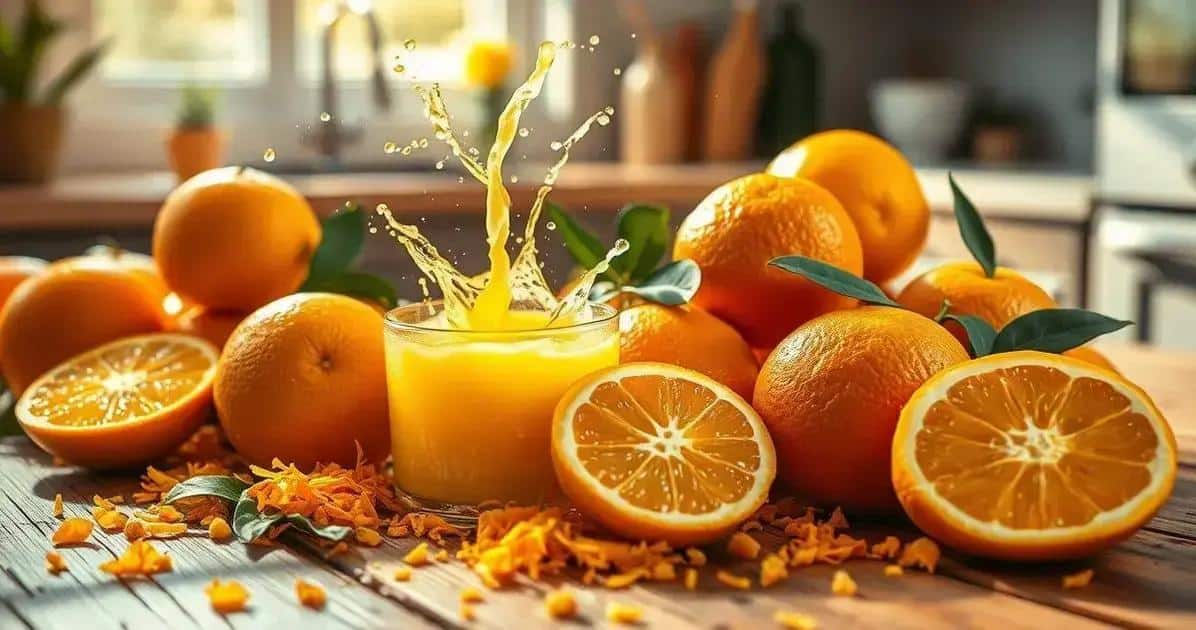 Préparation de la boisson orange