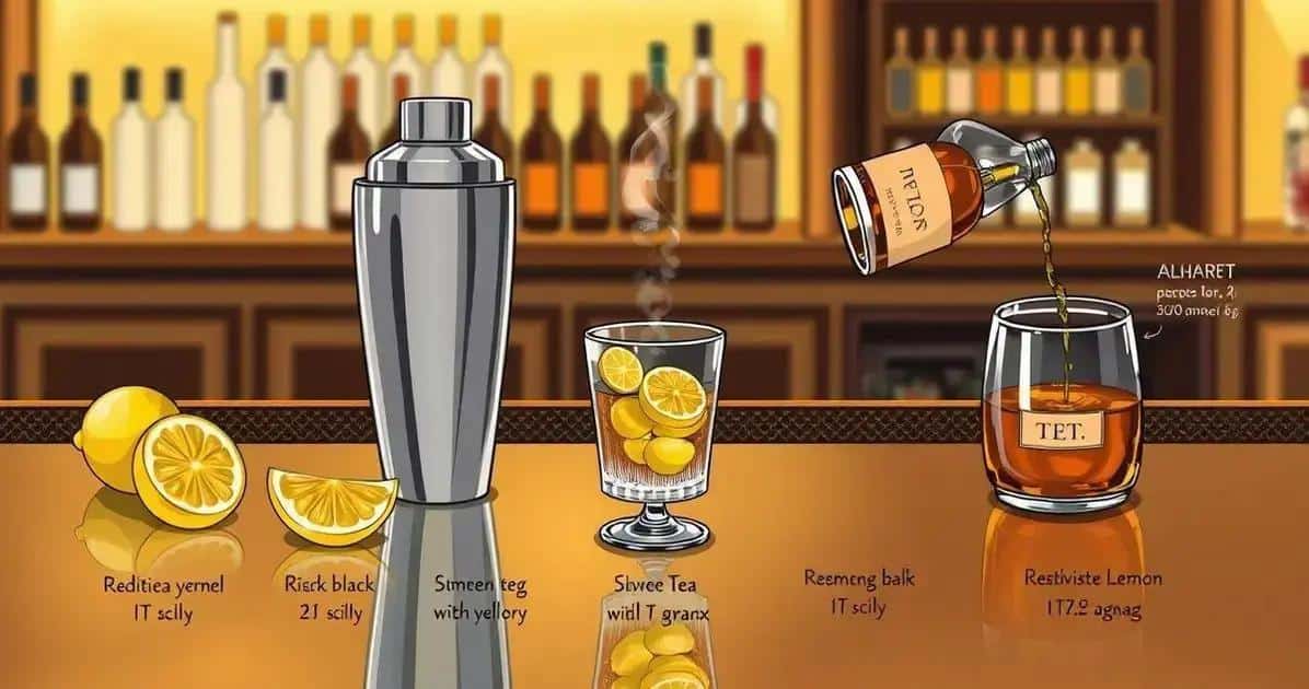Préparation du cocktail