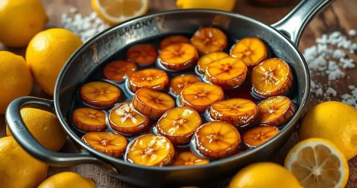 Préparer la base de banane flambée