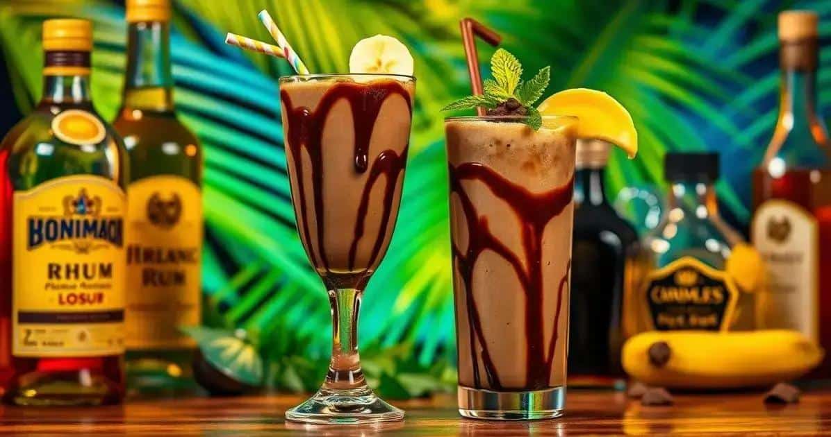 Recette originale : Rhum Chocolat-Bananes