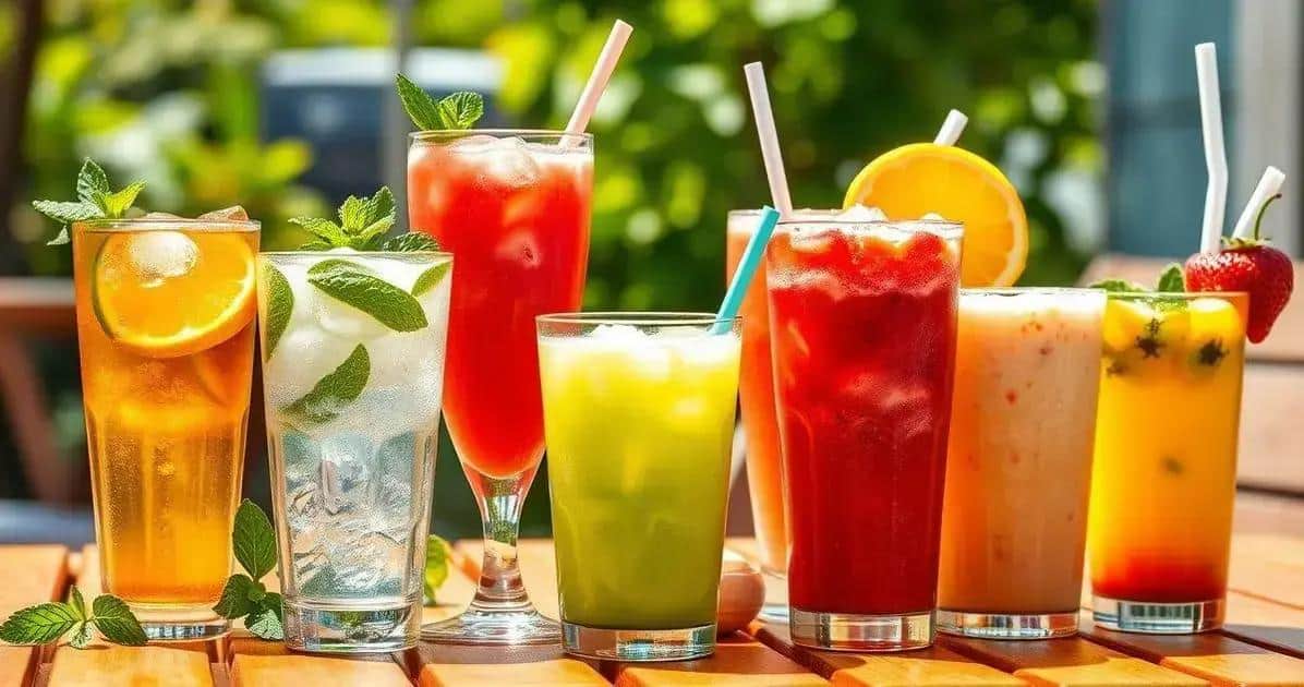 Recettes de boissons estivales