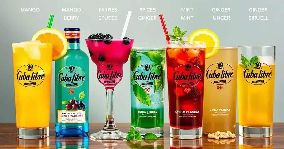 Variantes à essayer du Cuba Libre