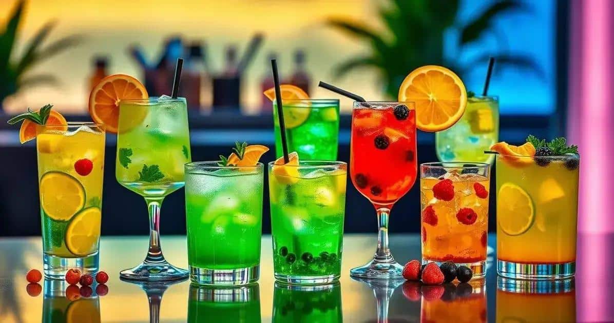 Variantes créatives de la recette de rhum avec soda à la pomme verte et cannelle