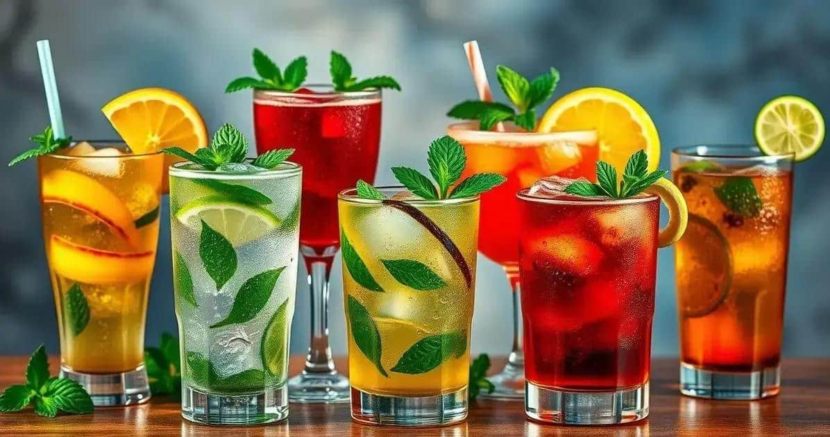 Variantes de Cuba Libre avec Menthe