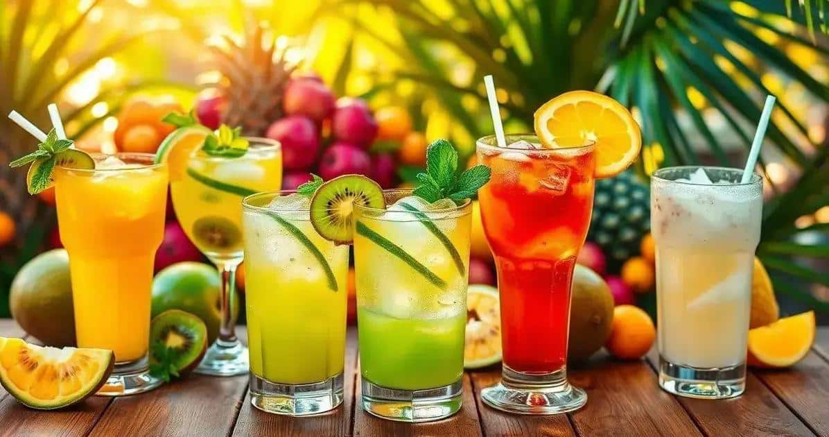 Variantes de la caïpiríssima au fruit de la passion