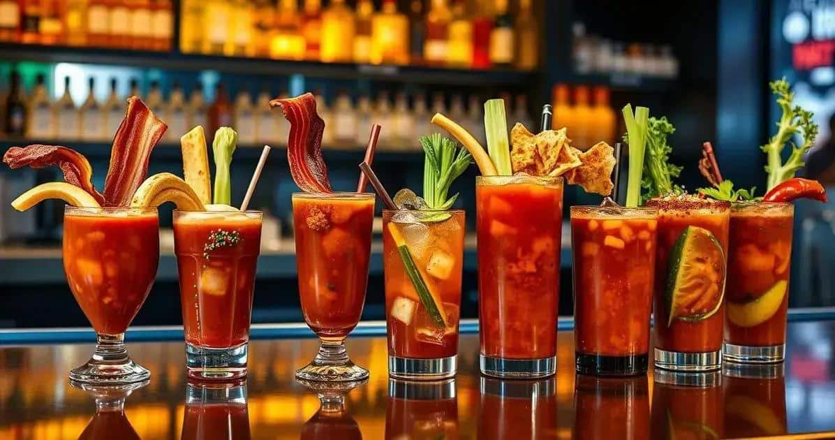 Variantes du Bloody Mary