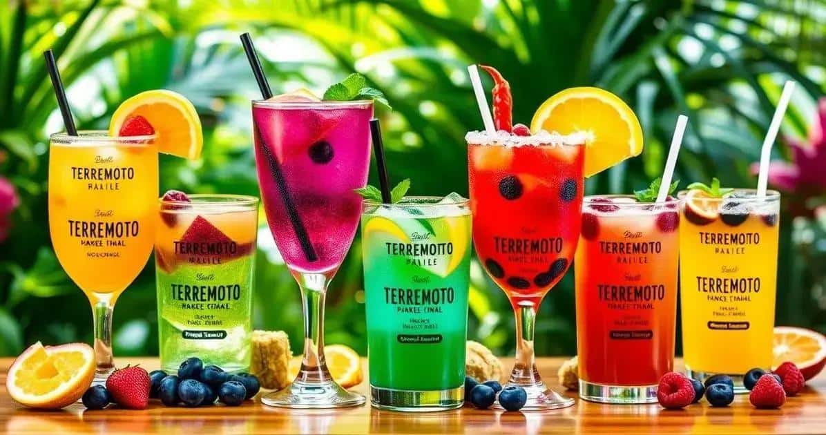 Variants de la boisson Terremoto